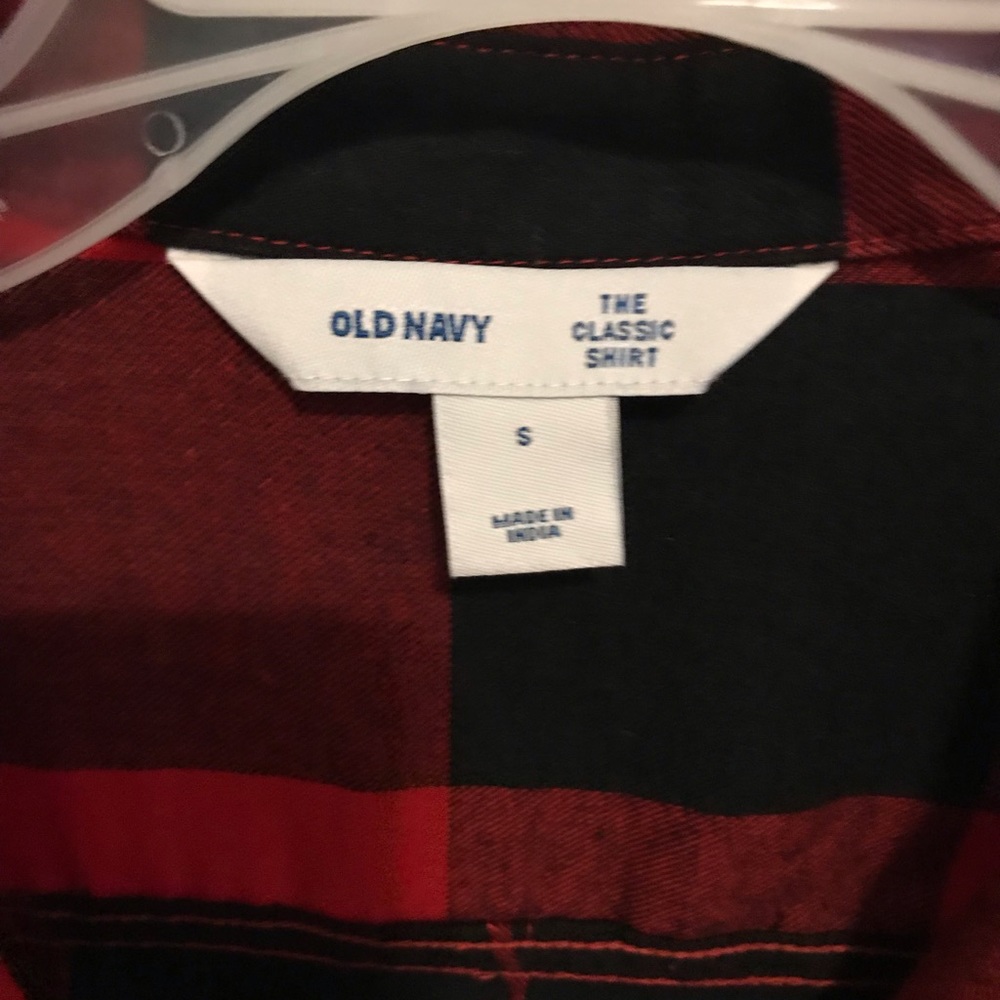 Old Navy Buffalo Plaid Shirt • Size S • NWT